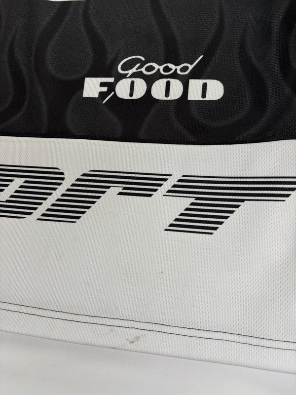 Ice Cream Brand Mens Good Food Long Sleeve Soccer Jersey XL Rare 461-1310-BLK gallery