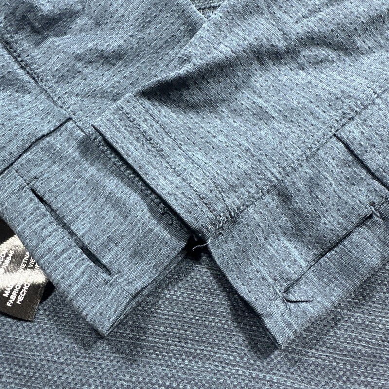 Kuhl Shirt Men’s XL Blue Engineered Hoody Long Sleeve Performance Thumb Holes gallery