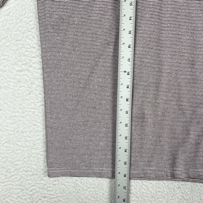Holderness & Bourne Forest Creek Golf Club Quarter 1/4 Zip Maroon Striped Medium gallery