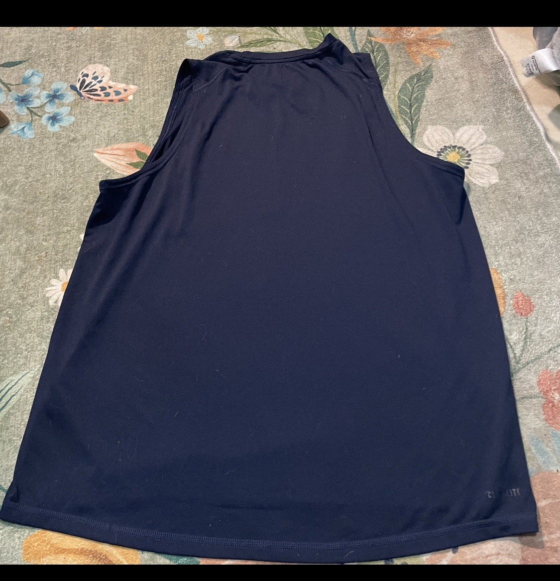 ADIDAS FREELIFT CLIMALITE WORKOUT RUNNING MENS MUSCLE SLEEVELESS SHIRT NAVY L gallery