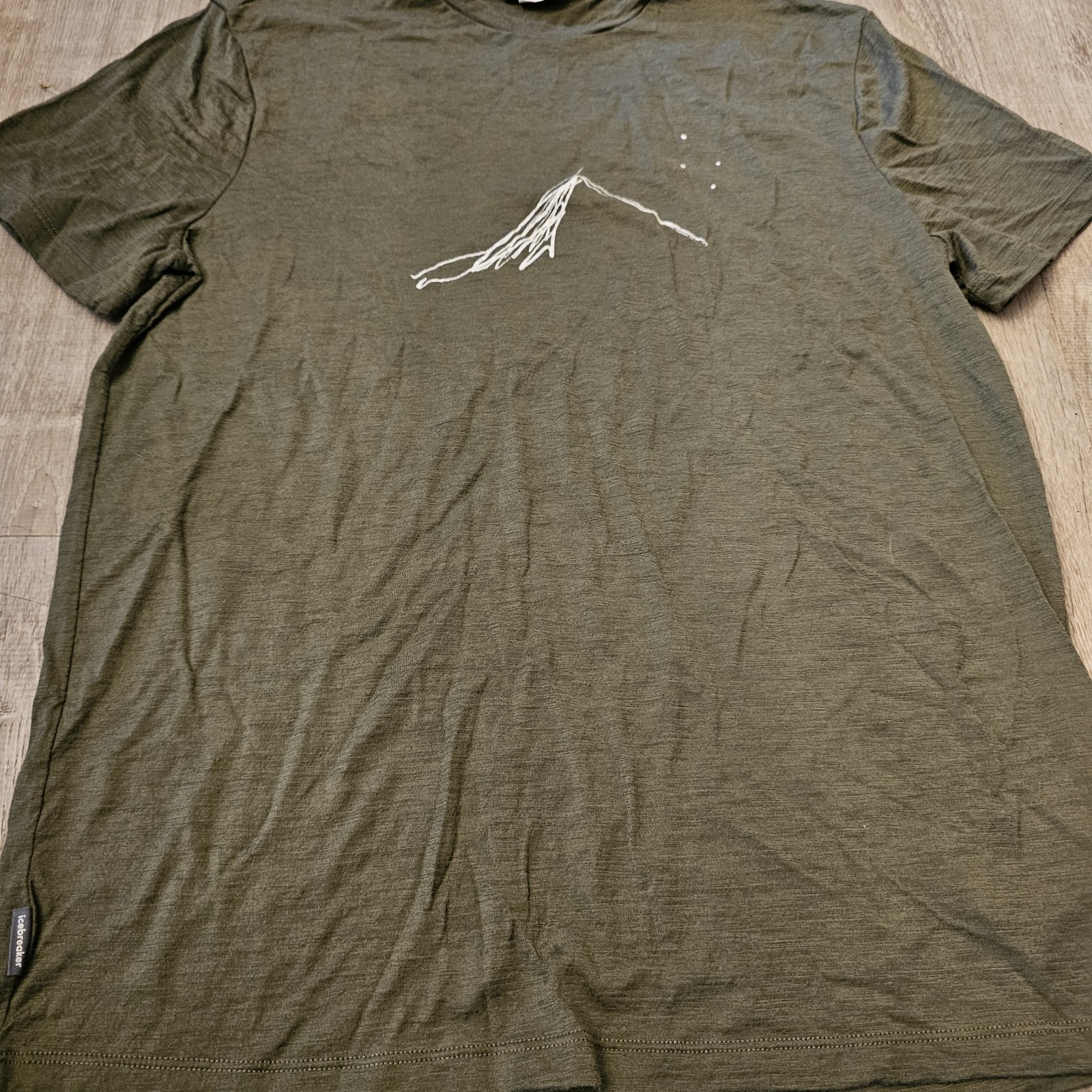 Icebreaker Merino 150 Tech Lite Short Sleeve T-Shirt Southern Constellation Sz M gallery