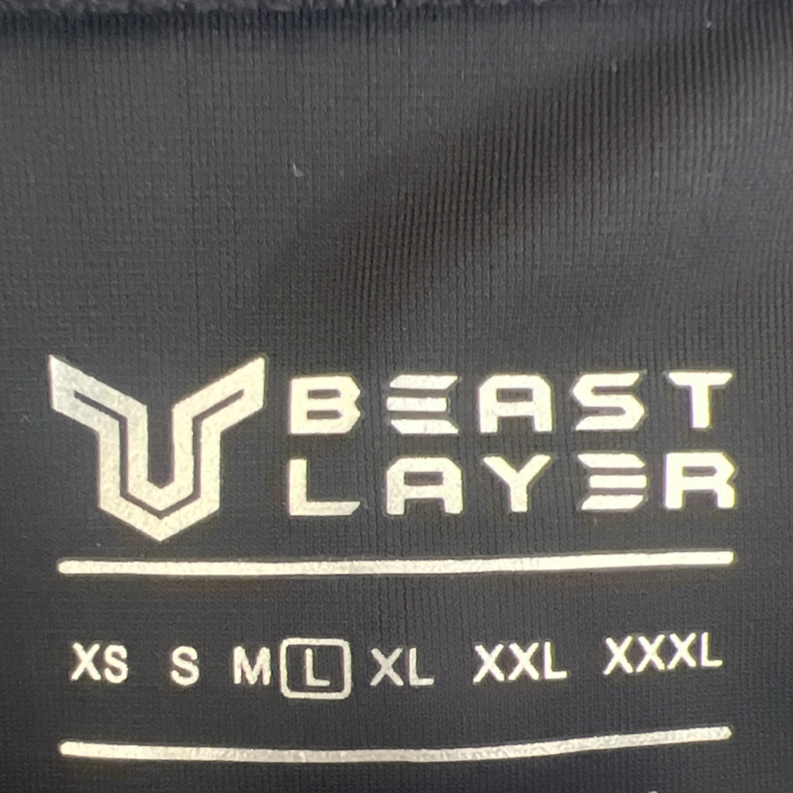 Beast Layer Men's Athletic Fit Geometric Short Sleeve Crew Neck T-Shirt Black L gallery