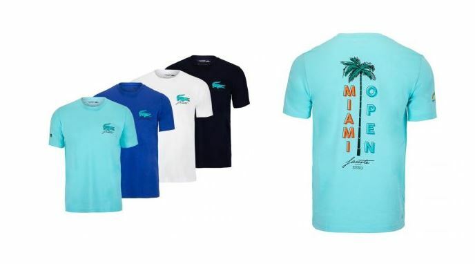 Lacoste Men's T- Shirt Miami Open 2020 Spine Tattoo Graphic Tennis gallery