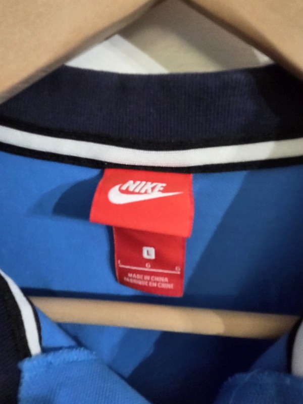 Nike Pro Elite USATF Rio Olympics Training/Travel Polo Blue 812193-406 Mens Sz L gallery
