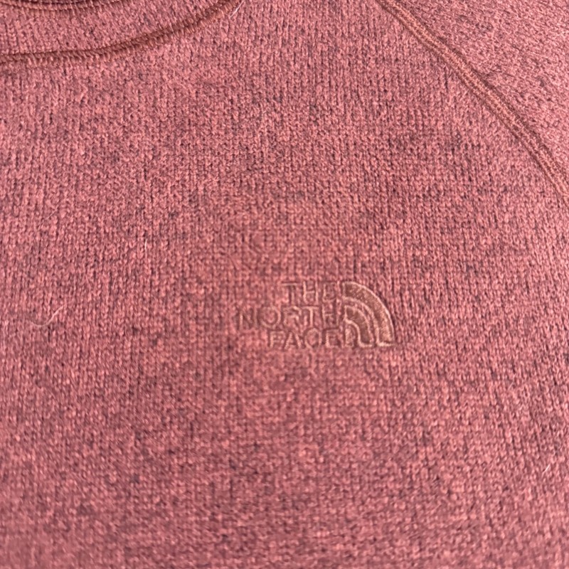The North Face Pullover Mens Medium Red Fleece Crewneck Thermal Hiking Top gallery
