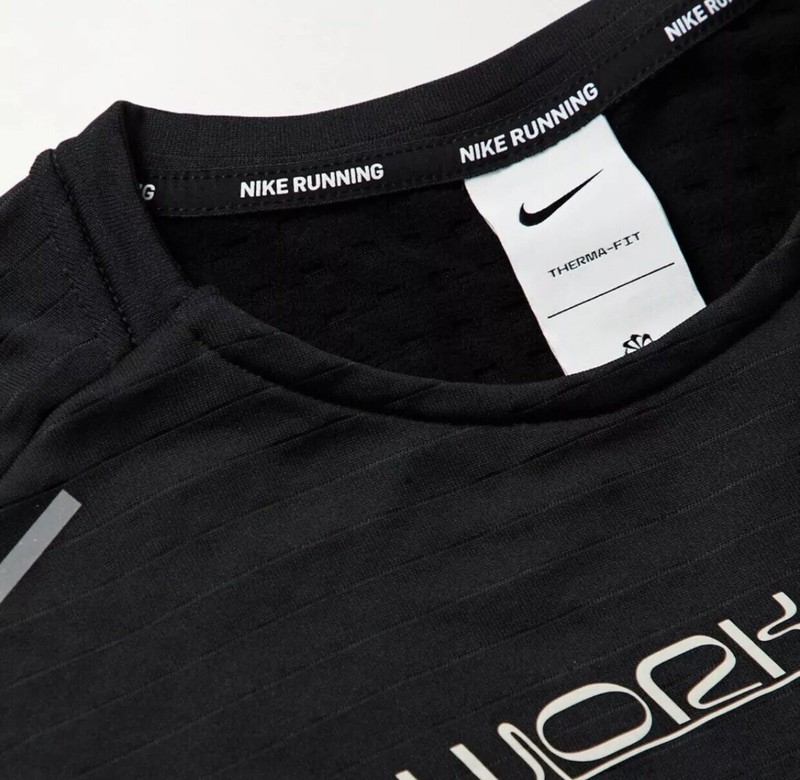 Nike Therma-Fit Repel Element NYC Running LS Shirt Men’s Size M DN7487-010 Black gallery