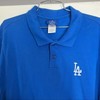 Genuine Merchandise LA Dodger Vintage 2006 Reebok Blue Polo Shirt Size Medium gallery