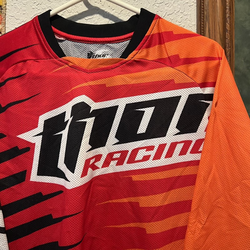 NWOT Thor Racing RARE Phase Vented Motocross Racing Jersey Size Small gallery