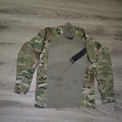 Massif Army Combat Shirt Mens Large Multicam Long Sleeve FR ACS Top Performance