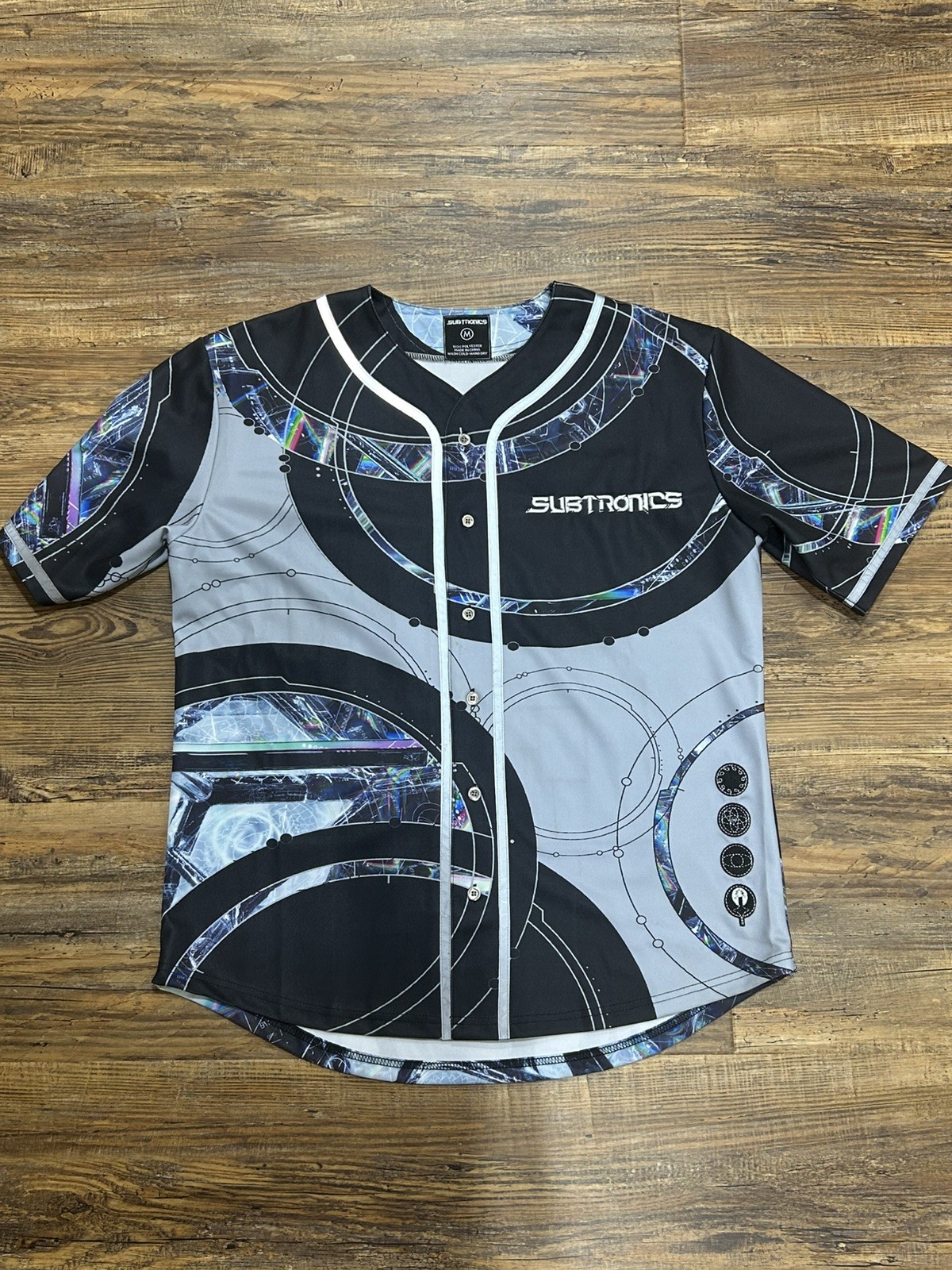 Subtronics Reflective Tesseract Jersey M Limited Edition- Mint Condition gallery