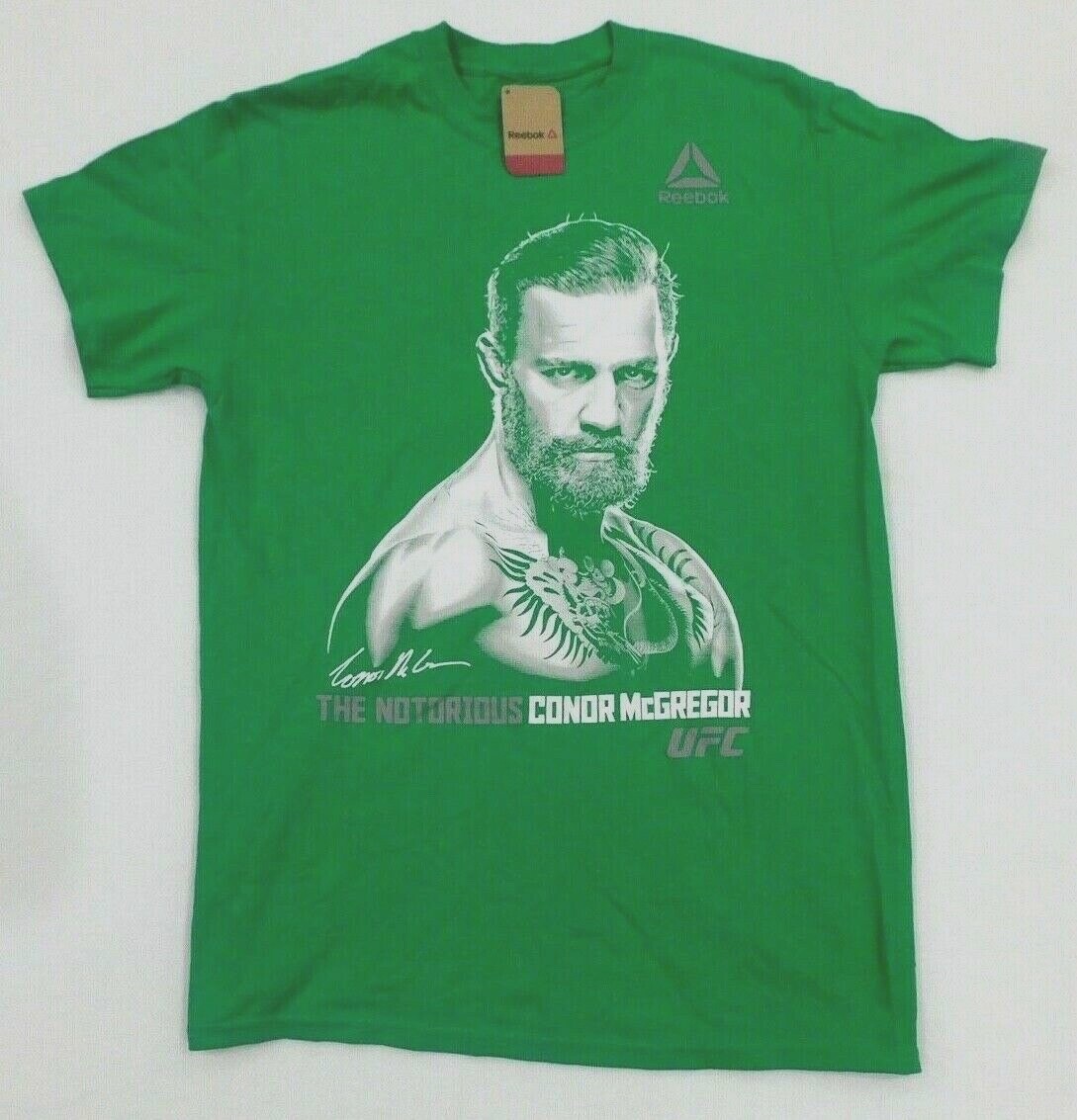 Reebok Exclusive The Notorious Conor Mc Gregor UFC Tee FK0639 Men's Size Large gallery