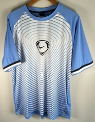 Nike Total 90 Mens Jersey Soccer Futbol XL T90 Energy Shirt DriFit Argentina VTG