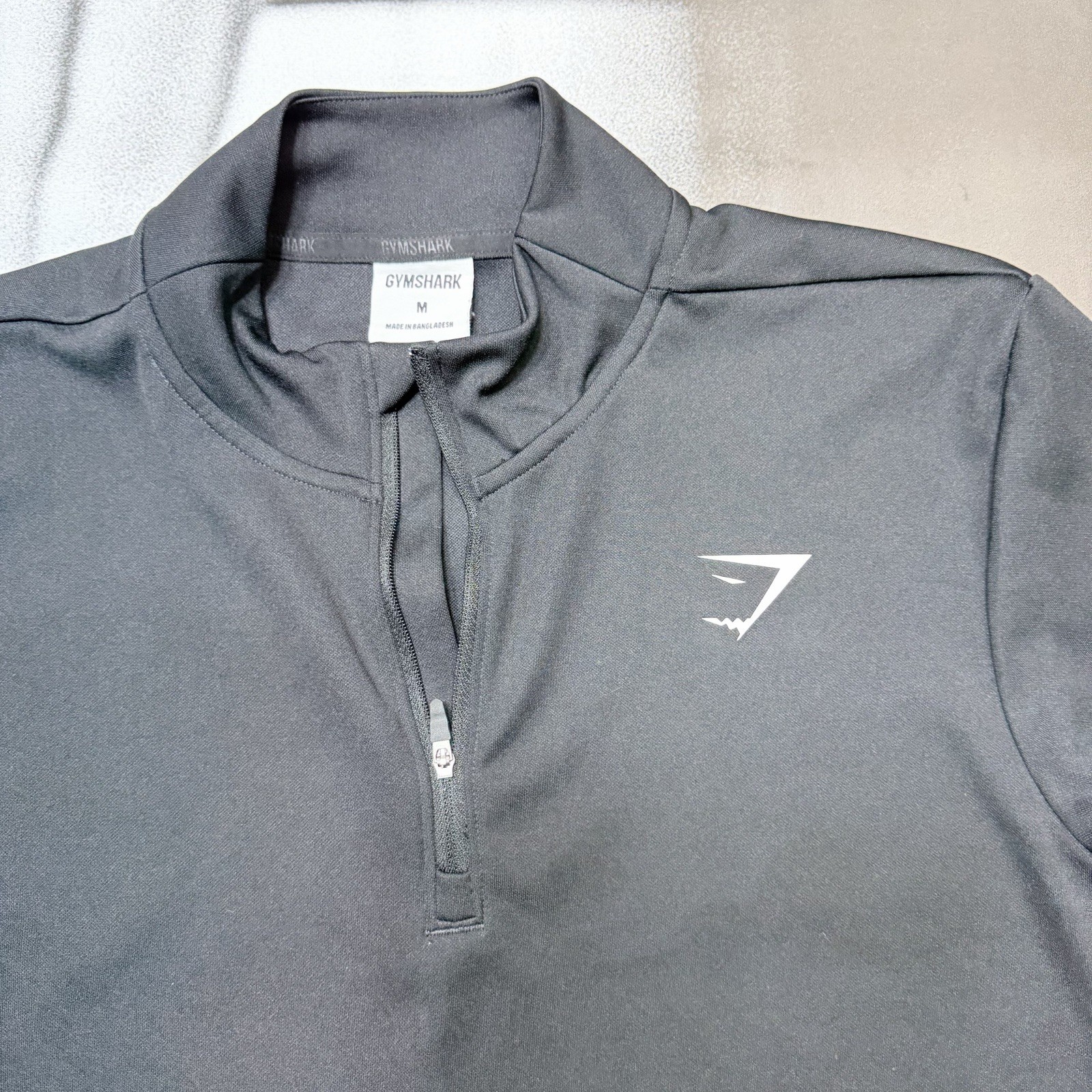 Gymshark Arrival Contrast Men’s Sz Medium 1/4 Zip Performance Pullover A47 gallery