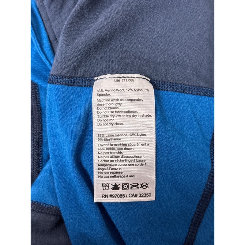 Outdoor Research Base Layer Medium Mens Merino Wool Alpine Onset Zip Shirt gallery