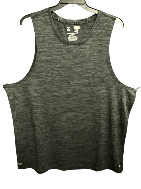 Xersion Men's 2XL Shirt Train EverAir Sleeveless Tank Gray Breathable Quick Dry gallery