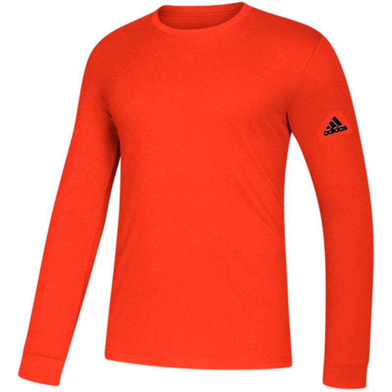 Adidas Men's Go To Performance Climalite Long Sleeve Active Tee Sport T-Shirt gallery