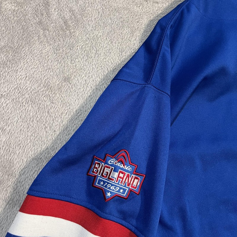 Bigland Puerto Rico Baseball Jersey Mens Large Blue Short Sleeve Boricua gallery