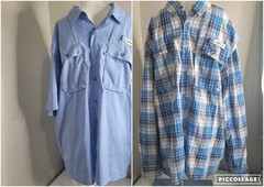 Magellan XL lot shirt Classic Fit moisture wicking mesh fish gear plaid pocket