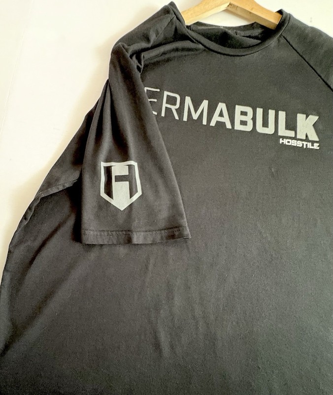 Hosstile oversized box fit gym bodybuilding tshirt S gallery