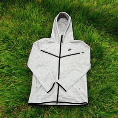 NWT NIKE TECH FLEECE WINDRUNNER HOODY SWEATSHIRT sz M MEDIUM GREY max dunk retro