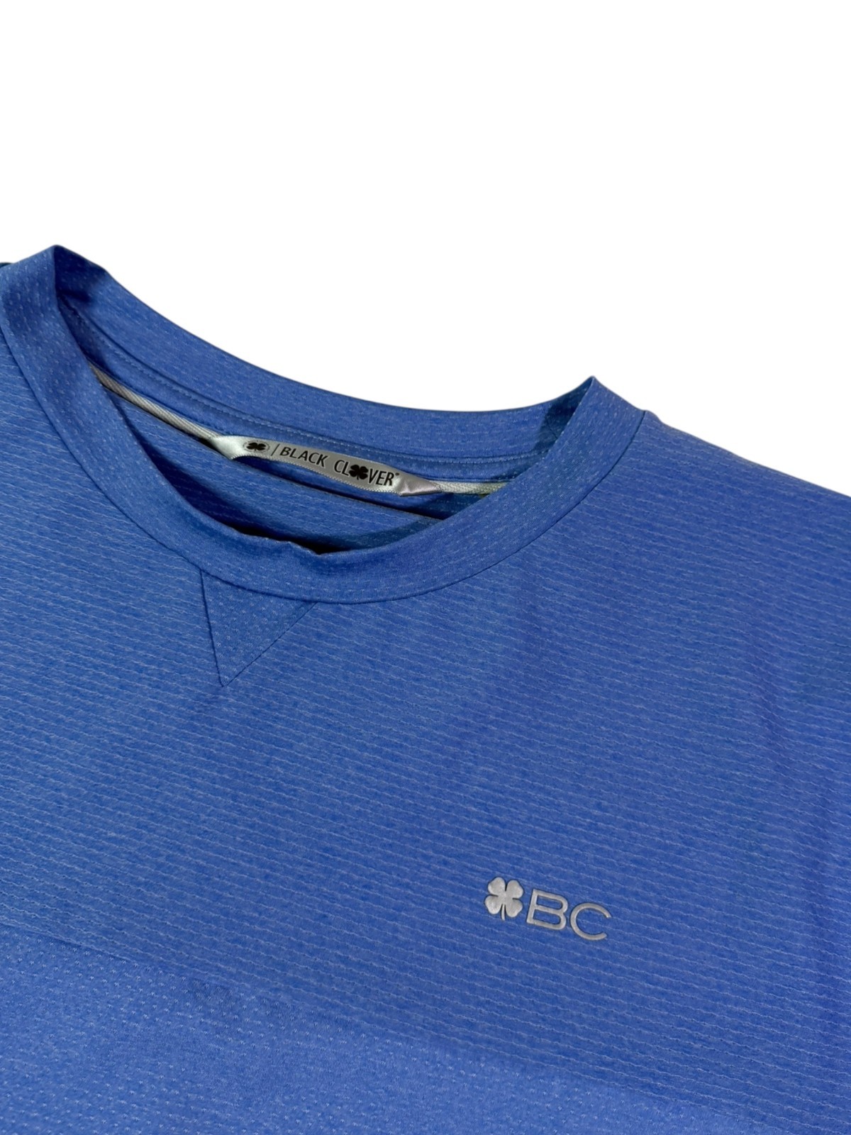 Black Clover Murray Shirt Men's 2XL Blue Logo Long Sleeve Running Performance gallery