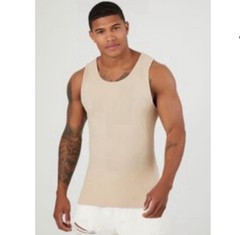 Forever 21 Ribbed Knit Fitted Tank Top NWOT Tan XXL