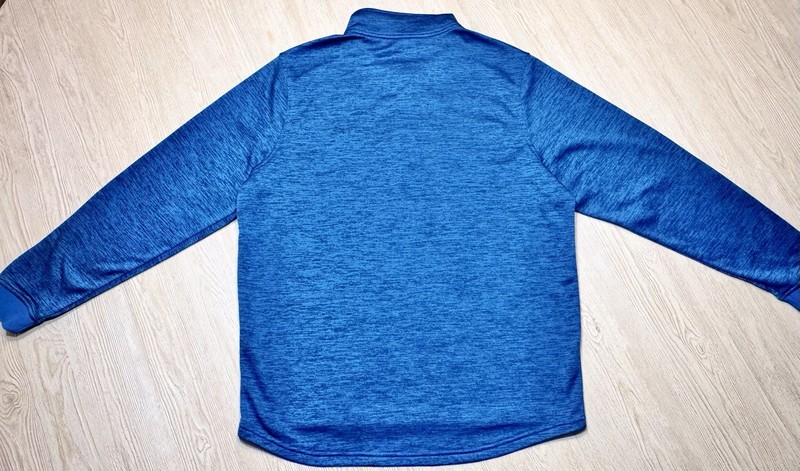 Under Armour ColdGear 1/4 Zip Pullover Mens Large Blue Fleece Performance gallery