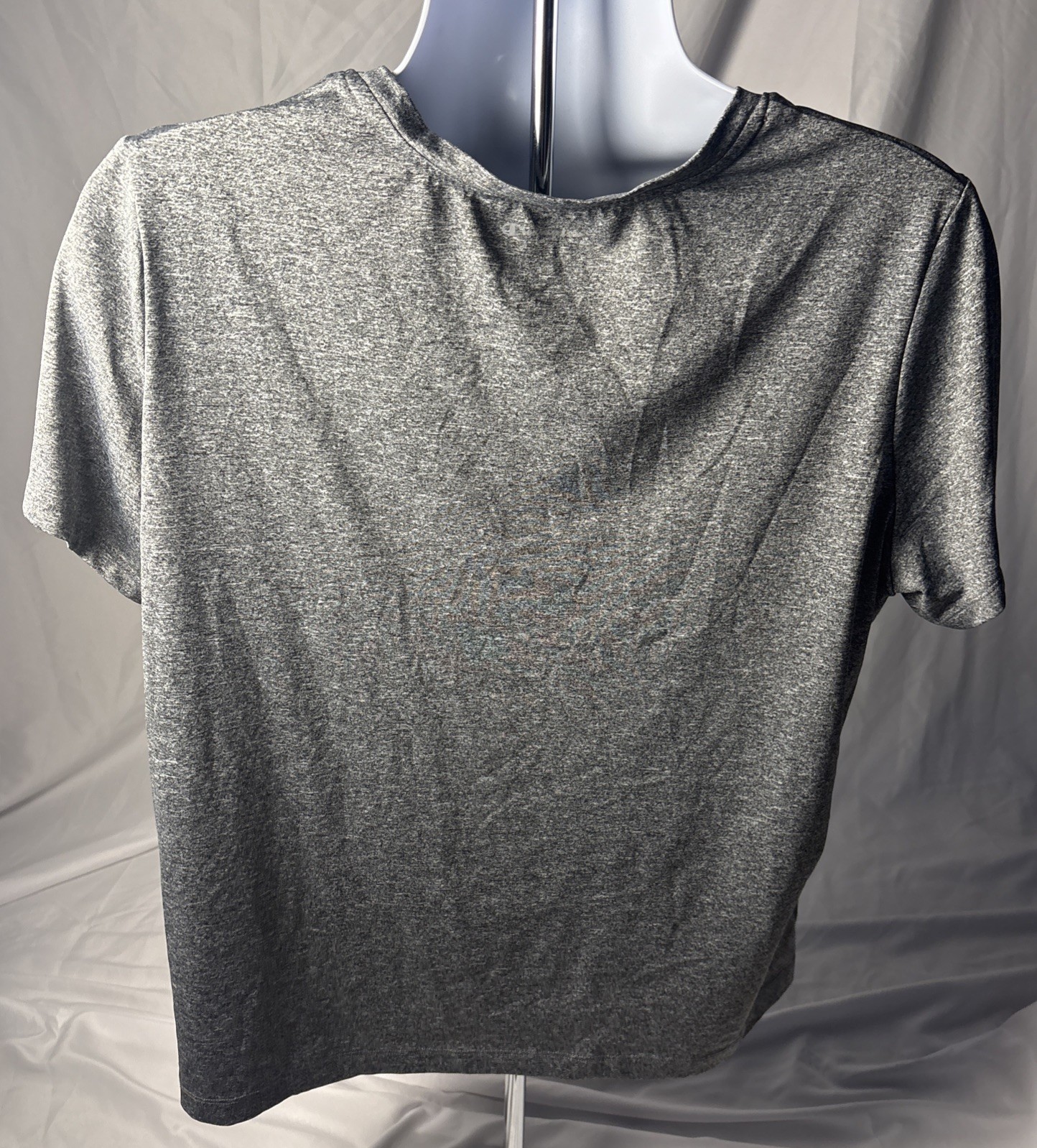 Champion Vapor Shirt Men’s Gray Short Sleeve Performance Top Size 2XL Good+ gallery