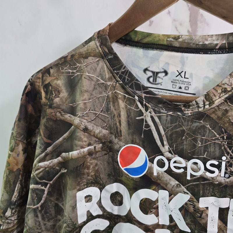 True Timber Camo Shirt Mens XL Pepsi Rock The South Chevrolet Kanati Whicking gallery