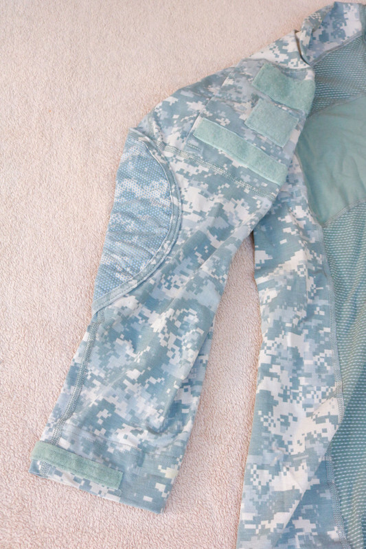 Camo Shirt tech tactical Size L outdoor light weight hiking military props II gallery
