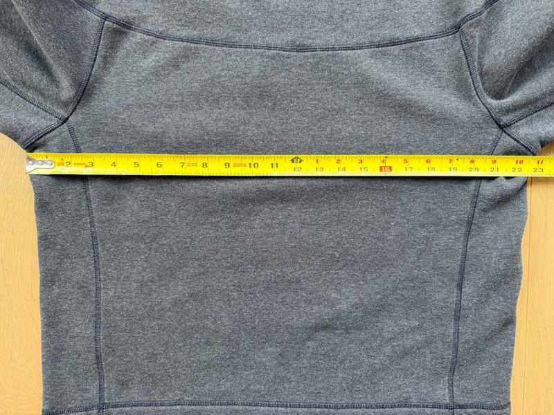 Lululemon Revolve Long Sleeve Sweatshirt Heathered Black M3B34S Men’s Size Large gallery