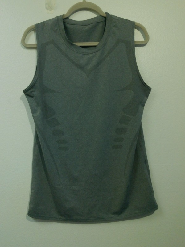 Five Men Athletic Compression Shirt Workout Shaper Tank Size XL (F) gallery