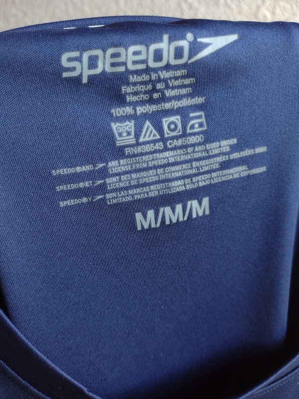 Speedo Polyester UPF 50+ Block The Burn Shirt, M gallery