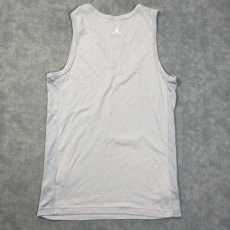 Jordan Tank Top Mens Small Gray Lightweight Basketball Gym Athletic Training gallery