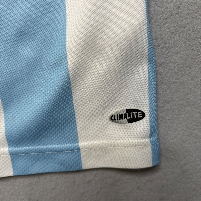 Adidas Soccer Jersey Mens Large Blue White Argentina AFA 2005 2006 Climalite gallery