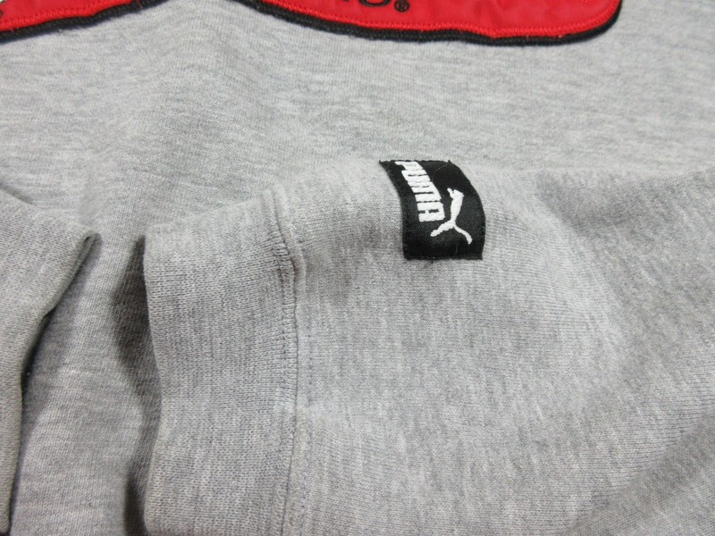 Vintage 90s Puma mens heathered gray Indiana Hoosiers embroidered sweatshirt M gallery