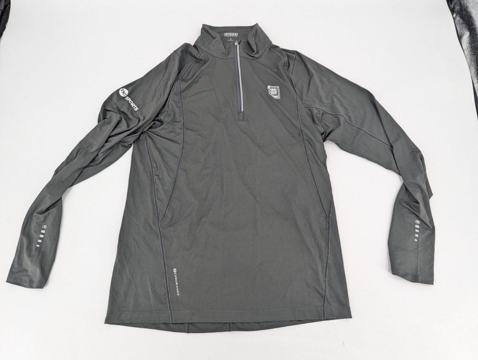Ogio Endurance 1/4 Zip Pullover Lightweight Shirt Vented S Gray NCAA Final Four gallery