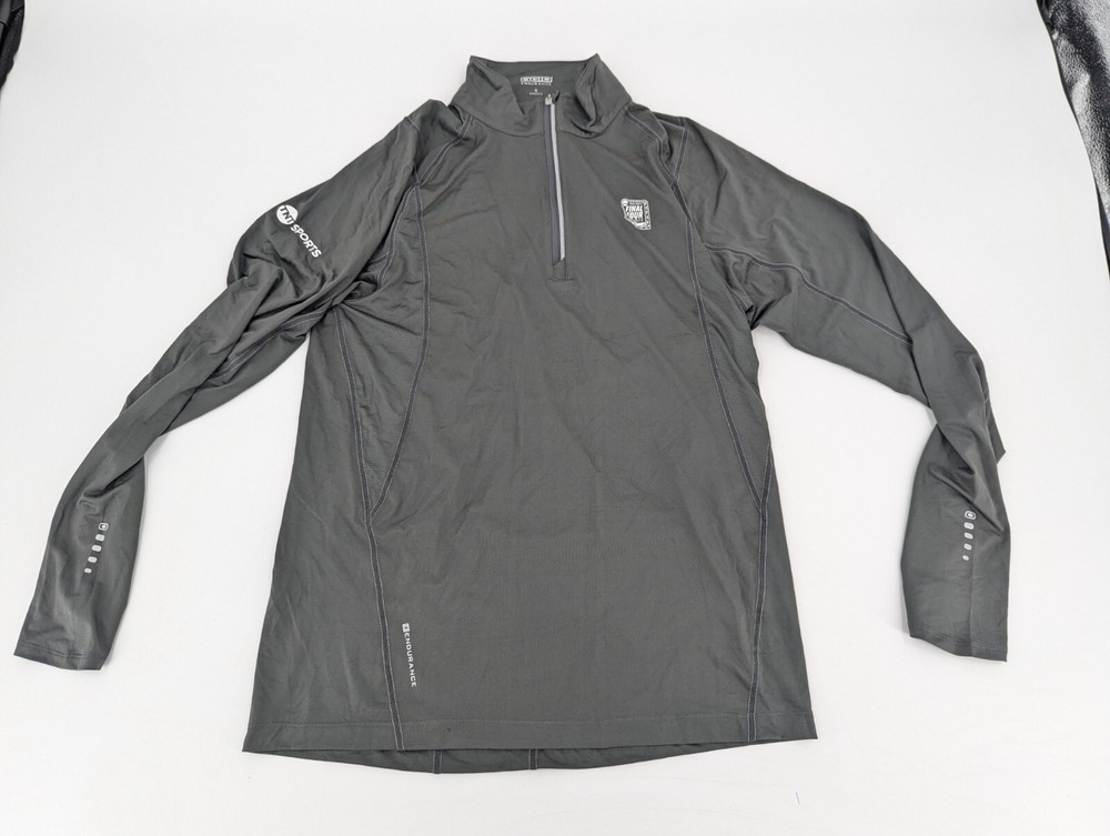 Ogio Endurance 1/4 Zip Pullover Lightweight Shirt Vented S Gray NCAA Final Four