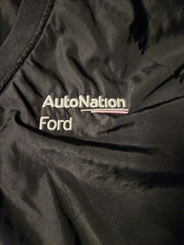 Ford Auto Nation Logo Black Active Pullover Windshirt Mens 3XL gallery