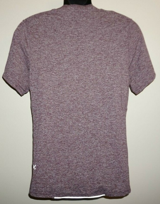 Men’s Lululemon DrySense Tech Athletic T-Shirt Size S Red/White Marled NICE 🔥 gallery