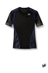 Mizuno Biogear BG7000T Training Short Sleeve K2MJ7A61 Men’s Black/Blue L