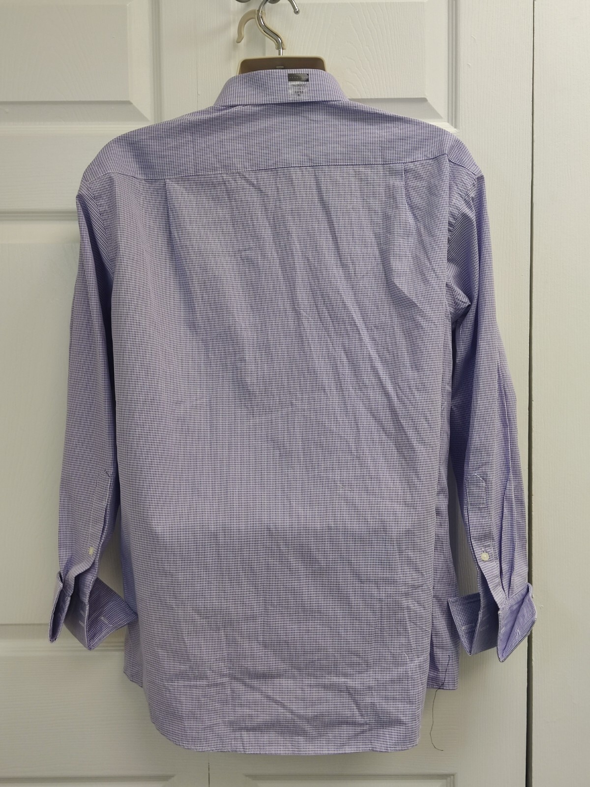 Sean John Mens Tailored Fit Button Up Dress Shirt voilet 17 gallery