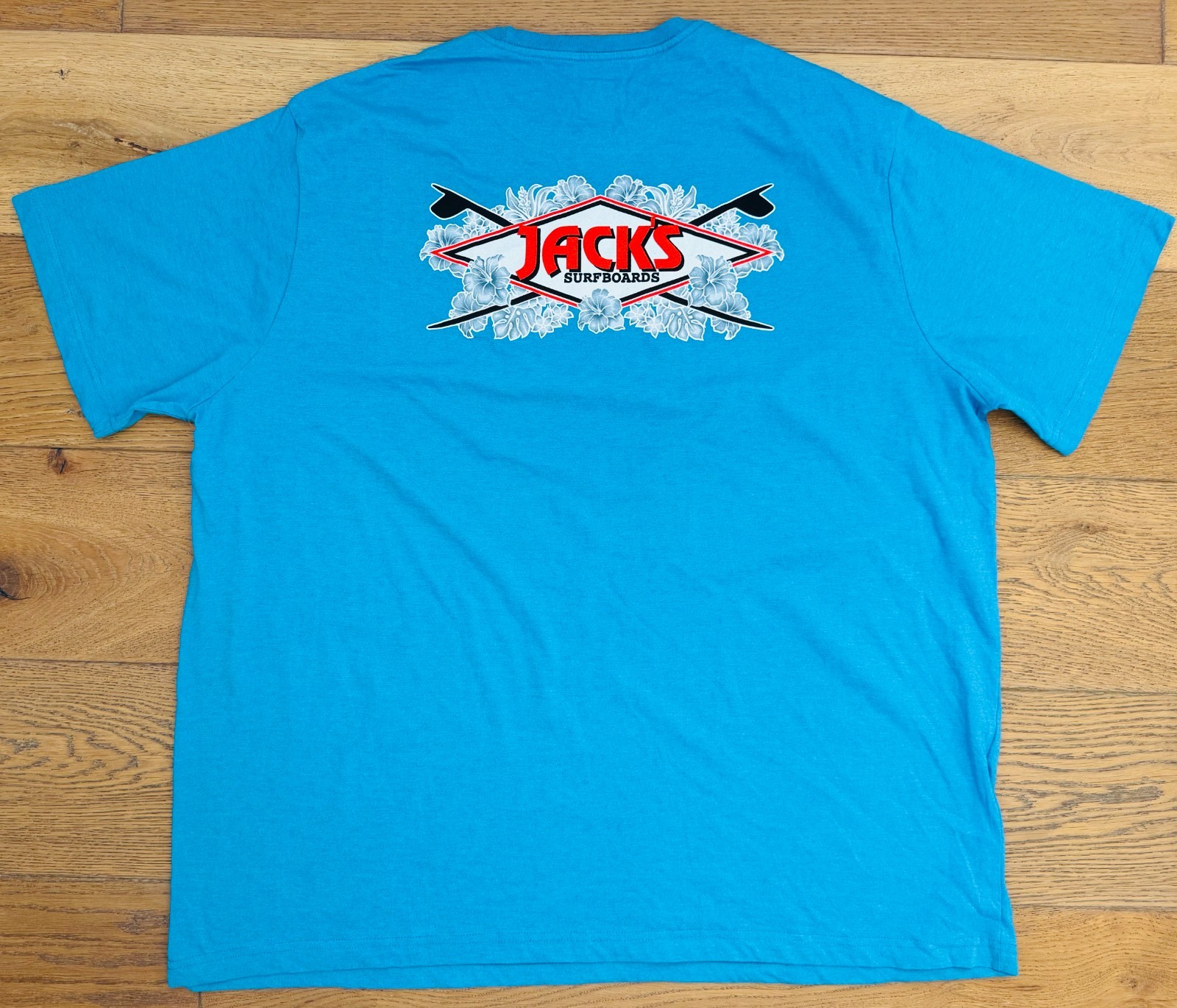 JACK'S SURFBOARDS CALIFORNIA Men's 3XL XXXL Light Blue T-Shirt OLD GUYS RULE New gallery