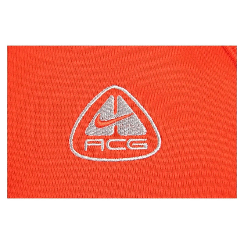 Nike ACG 1/2 Zip Pullover Anorak Mens S Jacket Red Fleece Long Sleeve $165NEW gallery