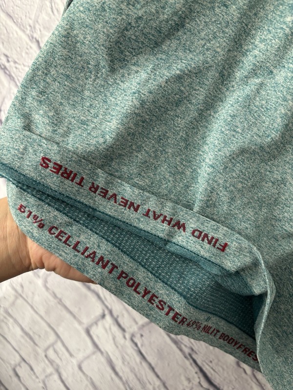 Rhone Celliant Performance Active Top Teal Men’s M Quarter Half Zip Hike gallery