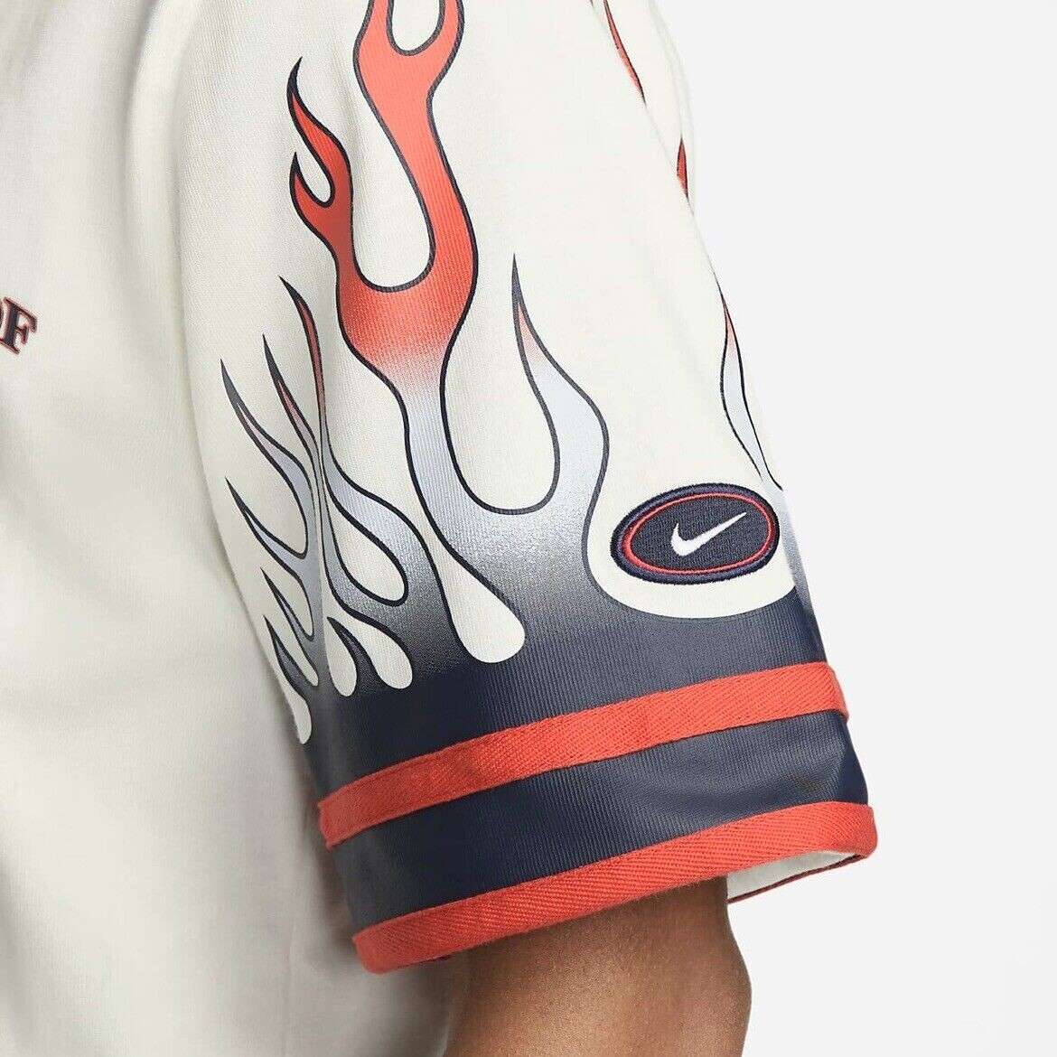 Nike Logo Americana Championship Baseball Jersey Mens Small DV9642-133 gallery