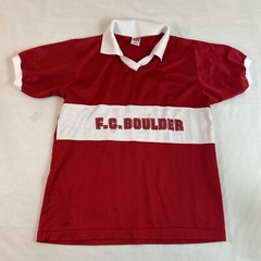 Vintage Soffe Shirts Soccer Jersey Tee Polo Size L FC Boulder Colorado 80s USA