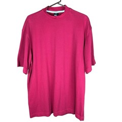 VTG Nike Tiger Sunday Red Mock Neck Polo Men’s XL Short Sleeve Shirt Used