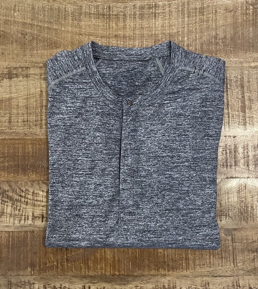 Lululemon Surge Long Sleeve Snap Button Henley