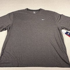 Reebok Speedwick Athletic Performance Active Jersey T-Shirt Men 3XL Gray NWT B10